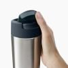 Mug de voyage SIPP 81133 454 ml, argent, acier inoxydable, Joseph Joseph