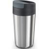 Mug de voyage SIPP 81133 454 ml, argent, acier inoxydable, Joseph Joseph