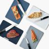 Planche à découper FOLIO PLUS 60216 30 x 20 cm, set de 4 pc + couteaux de cuisine, plastique, Joseph Joseph