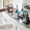 Verre porte brosse à dent EASYSTORE LUXE 70581 argent, acier inoxydable, Joseph Joseph