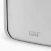Verre porte brosse à dent EASYSTORE LUXE 70581 argent, acier inoxydable, Joseph Joseph