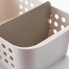 Boîte de rangement salle de bain EASYSTORE 70587 35 cm, écru, plastique, Joseph Joseph