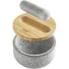 Mortier et pilon DASH 20176 15 cm, gris, granit, Joseph Joseph