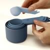 Tasses à mesurer NEST 98999, set de 8 pc, bleu, plastique, Joseph Joseph