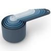 Tasses à mesurer NEST 98999, set de 8 pc, bleu, plastique, Joseph Joseph