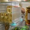 Séparateur d'étagère FRIDGESTORE 851665 20 cm, pour réfrigérateur, transparent, plastique, Joseph Joseph