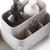 Organiseur de salle de bain EASYSTORE 70576 25 cm, écru, plastique, Joseph Joseph