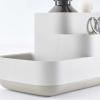 Organiseur de salle de bain EASYSTORE 70576 25 cm, écru, plastique, Joseph Joseph