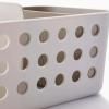 Boîte de rangement salle de bain EASYSTORE 70586 40 cm, écru, plastique, Joseph Joseph