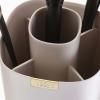 Rangement maquillage VIVA 75008 14 cm, crème, plastique, Joseph Joseph