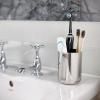 Verre porte brosse à dent EASYSTORE LUXE 70580, argent, acier inoxidable, Joseph Joseph