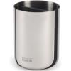 Verre porte brosse à dent EASYSTORE LUXE 70580, argent, acier inoxidable, Joseph Joseph