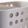 Boîte de rangement salle de bain EASYSTORE 70585 29 cm, écru, plastique, Joseph Joseph