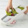 Mandoline MULTI-GRIP PLUS 20186 38 cm, blanc, plastique, Joseph Joseph