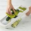Mandoline MULTI-GRIP PLUS 20186 38 cm, blanc, plastique, Joseph Joseph