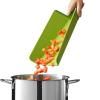 Planche à découper CHOP2POT 60204 45 x 26 cm, vert, plastique, Joseph Joseph
