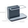 Rangement d'évier CADDY 851649 21 cm, vert, plastique, Joseph Joseph