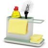 Rangement d'évier CADDY 851649 21 cm, vert, plastique, Joseph Joseph
