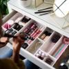 Rangement maquillage VIVA 75010, set de 12 pc, crème, plastique, Joseph Joseph