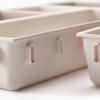 Rangement maquillage VIVA 75010, set de 12 pc, crème, plastique, Joseph Joseph