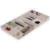 Rangement maquillage VIVA 75010, set de 12 pc, crème, plastique, Joseph Joseph