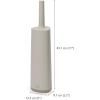 Brosse de toilettes FLEX 360 70573 43 cm, écru, plastique, Joseph Joseph