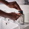 Distributeur à savon EASYSTORE LUXE 70582 300 ml, argent, acier inoxydable, Joseph Joseph