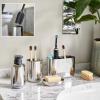 Distributeur à savon EASYSTORE LUXE 70582 300 ml, argent, acier inoxydable, Joseph Joseph
