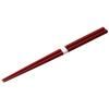 Baguettes 22,5 cm, foncé rouge / blanc, bambou, MIJ