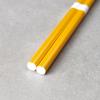 Baguettes 22,5 cm, or / blanc, bambou, MIJ