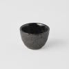 Verre à sake 30 ml, noir, céramique, MIJ