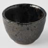 Verre à sake 30 ml, noir, céramique, MIJ