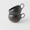 Mug 300 ml, noir, céramique, MIJ