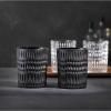 Verre à eau ETHNO 304 ml, set de 2 pc, noir, Nachtmann