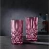 Verre tumbler NOBLESSE COLORS 395 ml, set de 2 pc, violet, Nachtmann