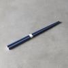 Baguettes 22,5 cm, bleu marine bleu / blanc, bambou, MIJ