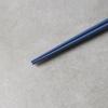 Baguettes 22,5 cm, bleu marine bleu / blanc, bambou, MIJ