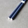 Baguettes 22,5 cm, bleu marine bleu / blanc, bambou, MIJ