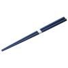 Baguettes 22,5 cm, bleu marine bleu / blanc, bambou, MIJ