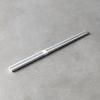 Baguettes 22,5 cm, gris / blanc, bambou, MIJ
