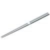 Baguettes 22,5 cm, gris / blanc, bambou, MIJ