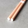 Baguettes 22,5 cm, abricot / blanc, bambou, MIJ