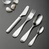 Cuillère de table UNE 18 cm, set de 6 pc, argent, acier inoxidable, Stelton