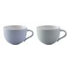 Tasse à café EMMA 300 ml, set de 2 pc, bleu, grès, Stelton