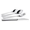 Ménagère MAYA, set de 24 pc, argent, acier inoxydable, Stelton