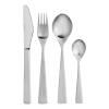 Ménagère MAYA 2000, set de 24 pc, argent, acier inoxydable, Stelton
