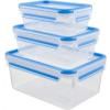 Boîte de conservation pour aliments MASTER SEAL FRESH, set de 3 pc, bleu, plastique, Tefal