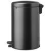 Poubelle à pédale NEWICON 20 l, gris confidentiel, acier, Brabantia