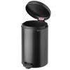 Poubelle à pédale NEWICON 20 l, gris confidentiel, acier, Brabantia