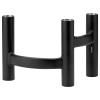 Bougeoir ORA 20 cm, noir, acier inoxydable, Stelton